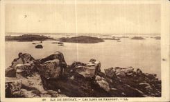 CPA Ile de Brehat Les Ilots De Kerpont
