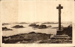 CPA Ile de Brehat La Croix De Maudez