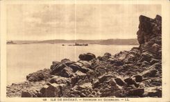CPA Ile de Brehat Rochers Du Guersido