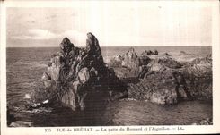 CPA Ile de Brehat La patte du Homard et I ArguiIle de Brehaton