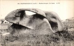 CPA Ploumanac h Rochers etranges Le Lapin