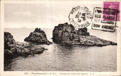 CPA Ploumanac h Groupes de rochers du Squevel