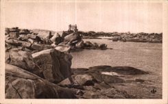 CPA Ploumanac h Les Rochers