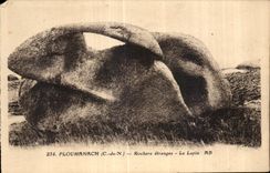 CPA Ploumanac h Rochers etranges Le Lapin