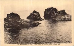CPA Ploumanac h Les rochers du Squevel vers le Gouffre