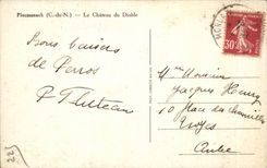 CPA Ploumanac h Le chateau du Diable