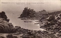 CPA Ploumanac h La Pointe du Diable C eat dans ces parages que les pechenrs viennent pecher les maquereaux