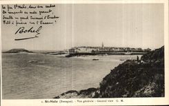 CPA Saint Malo Vue generale Botrel