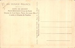 CPA Ploumanac h Cote de Granit Oratoire de Sanit Guirec