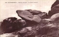 CPA Ploumanac h Rochers etranges Le Sabot renverse