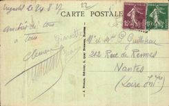 CPA Ploumanac h Curieux rocher branlant