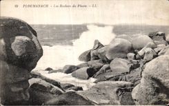 CPA Ploumanac h Les Rochers du Phare
