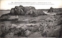 CPA Perros Guiirec Ploumanac h Rochers du Squevel