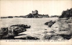 CPA Ploumanac h Chateau de Costares ou fut ecrit Quo Vadis par Henri Sienkiewiez