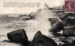 CPA Ploumanac h Les Rochers du Phare