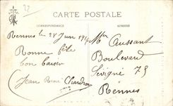 CPA Aspect de la Falaisc a Ploumanac h