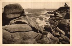 CPA Ploumanac h Les Rochers du Phare