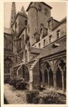 CPA Treguier La Cathedrale Tour d Hastings et galerie du cloitre
