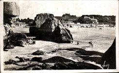 CPA Tregastel Le Plage a Maree Basse