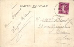 CPA Tregastel Plage Pierre braniante pesant 6000 kilos et pouvant esciller de sous la simple poussee d un enfant