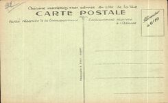 CPA Tregastel Le Haut Rocher a I lle du Gouffre bauteur 20 Metres