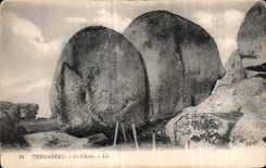 CPA Tregastel Le Chien