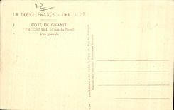 CPA Cote De Grant Tregastel Vue generale