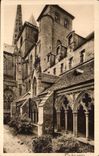 CPA Treguier La Cathedrale Tour d Hastings et Galerie du Cloitre