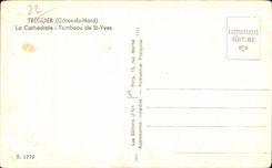 CPA Treguier La Cathedrale Tombeau de St Yyes