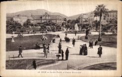 CPA Nice Jardin Public et Casino Municipal