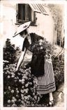 CPA Nice La Cueillette des Fieurs Folklore Costume