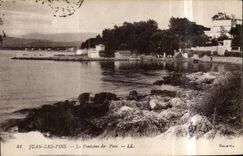 CPA Juan les Pins La Fontaine des Pins