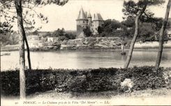 CPA Pornic Le Chateau pris de la Villa Del Monte 