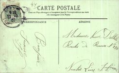 CPA Pornic Le Chateau pris de la Villa Del Monte 