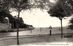 CPA Pornic La Sarthe du Port prise du Mole