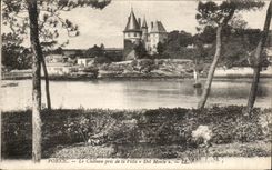 CPA Pornic le Chateau pris de la Villa Del Monte