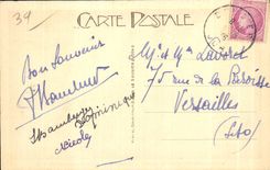 CPA Baume Les Messieurs Jura source de la Seille et Cascade des Tufs