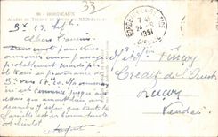 CPA Bordeaux Allees De Tourny Et Cours Du XXX Juille