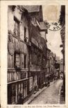 CPA Lisieux La Rue aux Fevres Les Vieux Manoirs