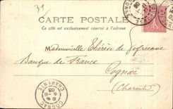 CPA Toulouse el Garona Quay de Tounis