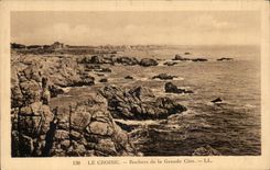 CPA Croisic Rocks of the Great Dimension