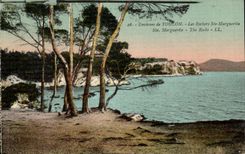 CPA Environs de Toulon Les Rochers Ste Marguerite 