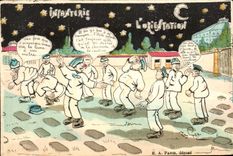 CPA Infantry orientation Militaria Fantasy