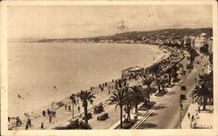 CPA Nice the Alps Maritime the Walk of the English