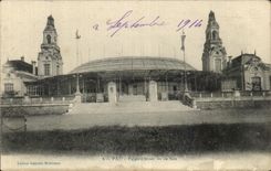 CPA Pau Palate Winter seen of face