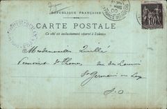 Louvre de CPA la columnata