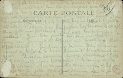 CPA Sainte Address Vault Our Lady of the Floods