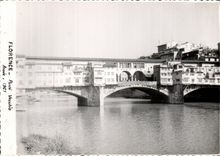 CPA Florence Ponte Vecchio annee 1961
