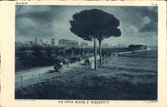 CPA Via Appia Nuova E Acquedotti Roma