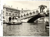 CPA Venice Bridge of Rialto Year 1957